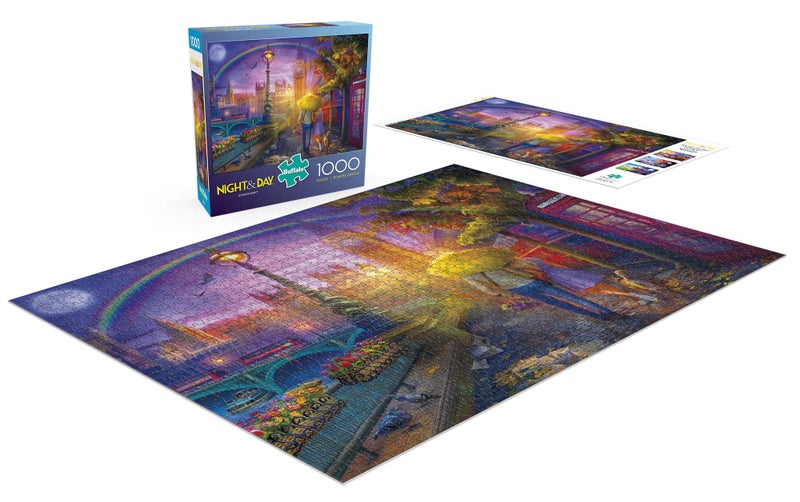 Buffalo Games - London Rain - 1000 Piece Jigsaw Puzzle - Image 4